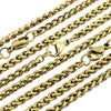 10 Pieces 3mm Wheat Chain Stainless Steel Wheat Necklace for Men or Women Jewelry - Image 7