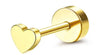 Flat-Back Cartilage Piercing Studs and Hoops in Multiple Styles - Image 22