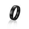 Charm Jewelry Ring for Men Women Stainless Steel Black Rings Wedding Engagement Matte Male Accessory - Image 12