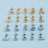 1pc Stainless Steel Cartilage Tragus Helix Piercing Earrings for Women Men Punk Snake Bee Spider Moon Star Stud Earring 18G - Image 3