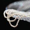 Ywyc 2.5-3.5mm Rice Shape Freshwater Pearl Necklaces 40cm Length Silver Collar Necklaces for Women Jewelry Gift - Image 3