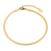 Stainless Steel Link Chain Anklet Gold Color Bracelet For Women Barefoot Beach Leg Chain Summer Jewelry Gift 23.5cm Long - Image 9
