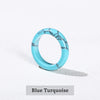 1 Pc Stone Jade Rings Crystal Agate Obsidian Fengshui Lucky Promise Wedding Band Thumb Ring Party Accessory Gifts - Image 11