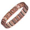Retro Style Cross-shaped Full Magnetic Copper Bracelet, Dark Ghost Magnetic Stone Bracelet, Halloween/Christmas Jewe - Image 6