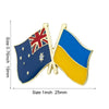 Ukraine Flag Badge Brooch Natinal Lapel Pins Flag Lapel Pins Country Flag Badge - Image 11