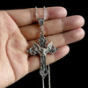 Stainless Steel Sword Pendant Necklace in Silver-Tone Gothic Style - Image 10