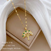 Crystal Tree of Life Necklace for Women Stainless Steel Long Chain Pendants Choker Aesthetic Jewelry collares - Image 19