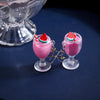 Summer Sweet Resin Drink Cup Dangle Earrings for Women Girl Kids Popsicle Beer Milk Tea Ice Cream Drop Earrings - Image 30
