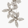 Luxury Bling Rhinestones Flower Earrings Wedding Jewelry for Women 2023 Party Bridal Crystal Earrings Ear Accessories