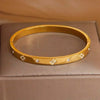 Crystal Star Stainless Steel Bangles for Women Jewelry Bracelets Party Accessories - Image 13