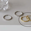 BF Club Silver Earrings For Women Gold Circle Earring Jewelry Prevent Allergy Party Accessories - Image 6
