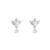 Voq Minimalist Angel Wings Tassel Stud Earrings for Women Sweet Romantic Korean Jewelry Gift Earring - Image 6