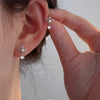 Voq Minimalist Angel Wings Tassel Stud Earrings for Women Sweet Romantic Korean Jewelry Gift Earring - Image 4