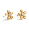Arrivals Stainless Steel Zirconia Flower Daily Stud Earrings for Women Versatile Charm Jewelry Gift - Image 7