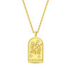 Silver Lucky The Twelve Zodiac Signs Golden Disc Pendant Necklace For Women Jewelry Birthday Gift - Image 13