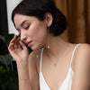 Long Hanging Drop Line Earrings For Women Rose Gold Color Zircon Crystal Piercing Threader Earing Ear Accessories Jewelry - Image 3