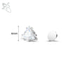 ZS 1 Piece Magnetic Clip-on Earrings Star Heart Shape CZ Crystal Ear Clip No Piercing Ear Stud No Pierced Earring Jewelry 4-8MM - Image 29
