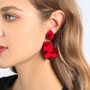 Ftcy Acrylic Petal Flower Tassel Dangle Earrings For Women Bohemian Colorful Petal Drop Earrings Party Women's Jewelry Gift - Image 1