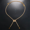 Interlocking Shoulder Straps For Women Rhinestone Bra Strap Sexy Dress Accessories Back Chain Underwear Decor Party Gift