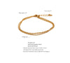 Double-Layer Stainless Steel Chain Bracelet in Gold-Tone or Silver-Tone - Image 12