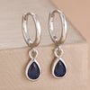 2PCS Vintage Stainless Steel Gold Plated Zircon Dangle Earrings For Women Small Water Drop Earrings Punk Unisex Rock Jewelry - Image 10