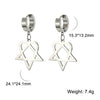 Witches Knot Dangle Earrings for Women Wiccan Witch Charms Stainless Steel Hoop Earrings Goth Jewelry Religious Gift - Image 8