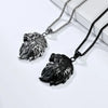 Male Men Animal Lion Pendant Necklace Stainless Steel Chain Black Silver Color Jewelry - Image 5