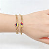 Venezuela Colombia Mexico Flag Cuban Chain Bracelet for Women Men Enamel Country Map Heart Charm Bracelet Patriotic Jewelry Gift - Image 5