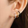 Smooth Hinged Hoop Clicker in 316L Stainless Steel for Nose Septum and Cartilage - Image 4