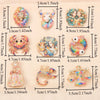 Baroque Zodiac Sign Design Brooches for Men and Women, Jewelry, Accessories, Surprise Party Gifts for Couples - Image 4