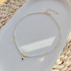 Beaded Choker Necklace with Layered Chain Styles - Image 7
