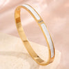 Zakol 5/1pcs Stainless Steel Bracelet With Shiny Zircon Stacking Jewelry Birthday Party Gift for Women - Image 7