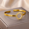Vintage Snake Bangle Bracelet For Women Stainless Steel Snake Opening Bangle Animal Aesthetic Jewelry - Image 15