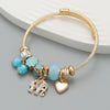 Multi Element Stainless Steel Circle Panjiadora Beaded Love Bracelet Suitable for Women's Dating, Daily Holiday Gifts - Image 21