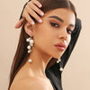 Elegant Imitation Pearl Ball Tassels Drop Earrings for Women Ladies Long Earring Hanging Accessories Jewelry - Image 7