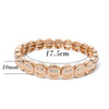 Happy Face Girls Bangle Gold Color Crystal Beads Women Bracelet Jewelry Accessories - Image 6