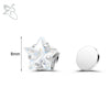 ZS 1 Piece Magnetic Clip-on Earrings Star Heart Shape CZ Crystal Ear Clip No Piercing Ear Stud No Pierced Earring Jewelry 4-8MM - Image 14