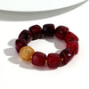 Acrylic Geometric Bead Bracelet with Elastic Stretch Fit - Image 21