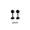 1Pair Titanium Steel 20G Flat Back Stud Earring Ball Screws Studs Ear Bone Nail Lip Tongue Piercing Body Jewelry for Women Men - Image 16