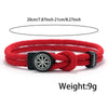 Viking Rune Amulet Rope Bracelet for Men Women Handmade Braided Adjustable Rope Bracelets Black Red Jewelry - Image 2