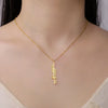 Ogham Necklace Strength Wisdom Love Ancient Irish Tree Alphabet Nordic Amulet Stainless Steel Jewelry - Image 2