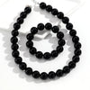 Two-Piece Acrylic Bead Necklace and Bracelet Set with Geometric Shapes - Image 30