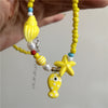 Cute Colorful Ceramic Fish Beaded Necklace For Women Handmade Rice Beads Choker Beach Charm Ocean Jewelry Accessories - Image 5