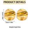 Circular Pleated Ear Clips Without Pierced for Women Personalized Design Irregular Punk Metal Earrings Party Jewelry - Image 5