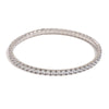 3mm 4mm Elastic Square Zircon Bracelet Stainless Steel Shiny Jewelry Gold/Silver Color Women Decoration Charm - Image 9
