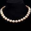 Bling Paved Crystal Heart Cuban Link Chain Necklace for Women Hip Hop Iced Out Round Square Tennis Chain Choker Jewelry - Image 14