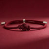 Chinese Knot Luck Red Rope Bracelet Unisex Handmade Sliding Adjustable Stainless Steel Chain Braslet Leisure Valentine Day Gift - Image 3