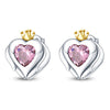 Silver Star Moon Heart Shape Earrings Jewelry Versatile Hoop Earrings For Women Jewelry Birthday Party Gifts - Image 45