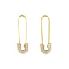 Crmya Cute Cubic Zirconia CZ Gold Silver Plated Hoop Drop Earrings For Women Dangle Earring Jewelry - Image 23