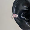 Winged Sword Piercing Stud with Drop Charm - Image 12